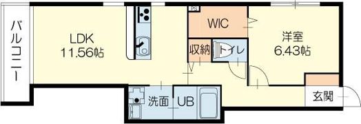 エレアージュ東姫路駅前Ⅲの間取り画像