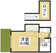 クオーレ皆実の間取り画像