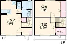 メープルコートの間取り画像