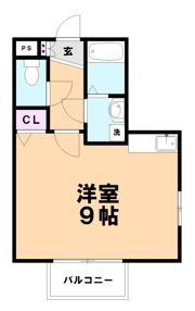 レイソル乙金の間取り画像