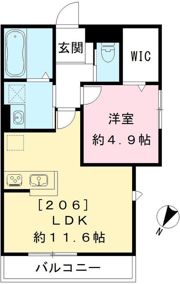プレシャスコート鷺宮の間取り画像