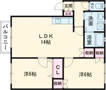エクセレントK Cの間取り画像