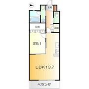 ヴィラノール明が丘の間取り画像