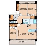 ラフィーヌ神山の間取り画像