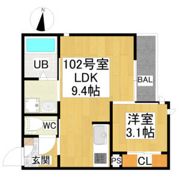 GRANDTIC 名鉄栄生の間取り画像