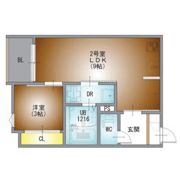 REGALEST栄生駅の間取り画像