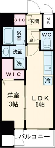 エステムコート名古屋葵の間取り画像