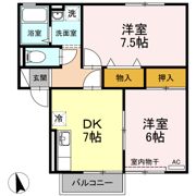 ルミエールAの間取り画像