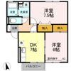 ルミエールAの間取り画像