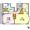 Dーroom 市名坂の間取り画像