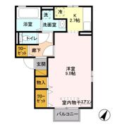 ココ・プリンセスの間取り画像