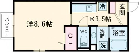 リッツハウスの間取り画像