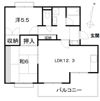 アドバンス自由が丘 Aの間取り画像