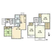 富士塚戸建の間取り画像