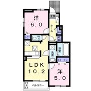 リビエールⅡの間取り画像