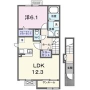 ロブレ ドセの間取り画像