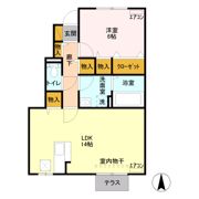 グランソレイユの間取り画像