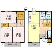 コアロードの間取り画像