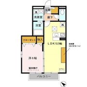 イーストコートの間取り画像