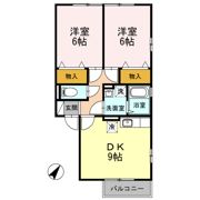 グリーンアヴェニュー Aの間取り画像