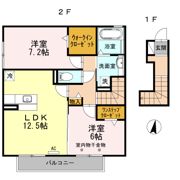 ノヴェル栄 B棟の間取り画像