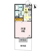 RIO AONO Ⅳ号館の間取り画像