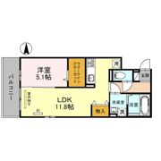 D-room西大路五条の間取り画像