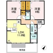 フォレスト A棟の間取り画像