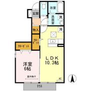 ノーブルD医大北の間取り画像