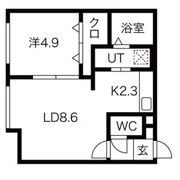 アクアトピアN21の間取り画像