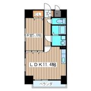 県庁前レジデンスの間取り画像