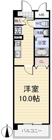 シーダーフィールドの間取り画像