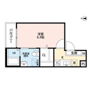 ペトリコール砂田(ペトリコールスナダ)の間取り画像