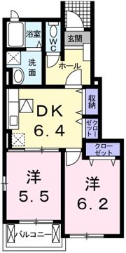 アルバ・ソーレの間取り画像