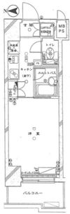 ルーブル蒲田壱番館の間取り画像