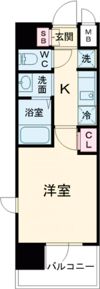 エステムコート神戸ステーションウィズの間取り画像