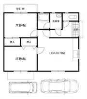 中島三木平屋786の間取り画像