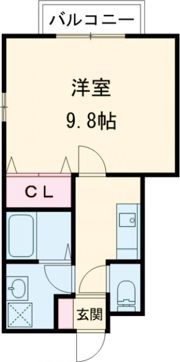 ポレール久方の間取り画像