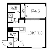エスグラン大谷地の間取り画像