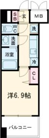 プレサンス京都東寺の間取り画像