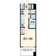 プレサンス京都東寺の間取り画像