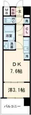 プレサンス京都東寺の間取り画像
