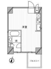 イーストヴィレッジ三宮の間取り画像