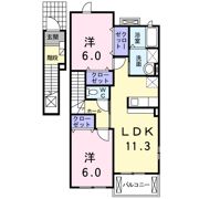 フェリーチェ Ⅰの間取り画像