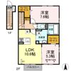 リーフガーデン WESTの間取り画像