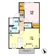 イーストヒルズ 壱番館の間取り画像