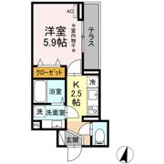 アヴァンス青井の間取り画像