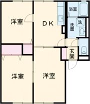 富士塚8番館Ⅱの間取り画像