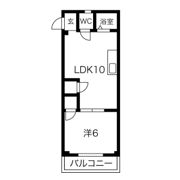 第二メゾン北川の間取り画像