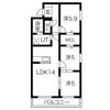 confort franc (コンフォールフラン)の間取り画像